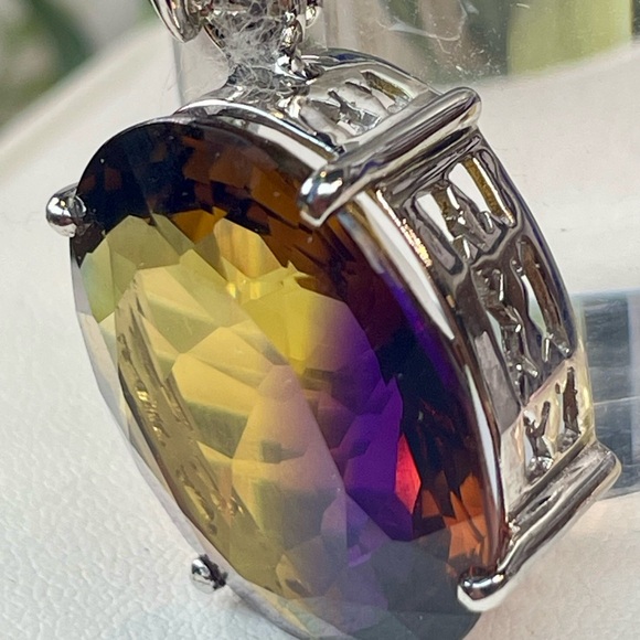29ct‼️ Ametrine Pendant in Silver 925 - Picture 10 of 17